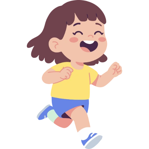 girl running